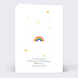 Demande parrain marraine Licorne et fleurs Verso