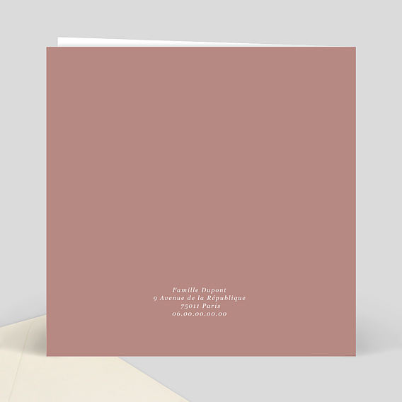 Demande parrain marraine Tampon Primavera Verso