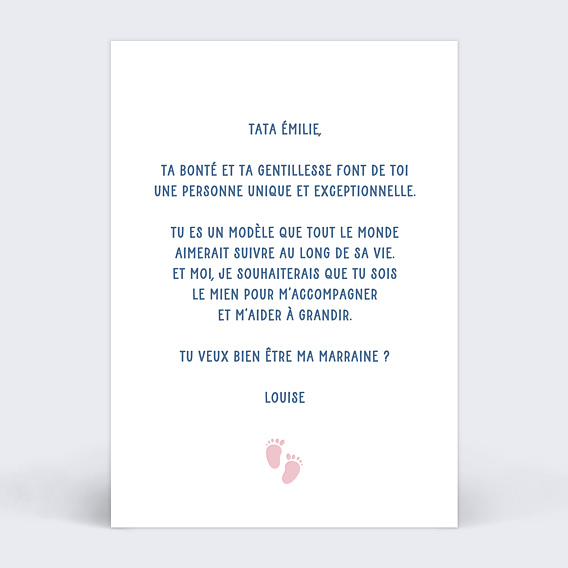 Demande Parrain Marraine Marraine Rébus