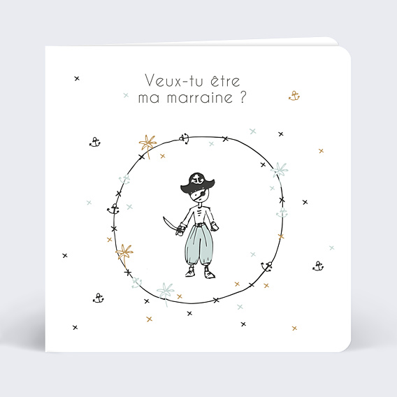 Demande parrain marraine Petit pirate