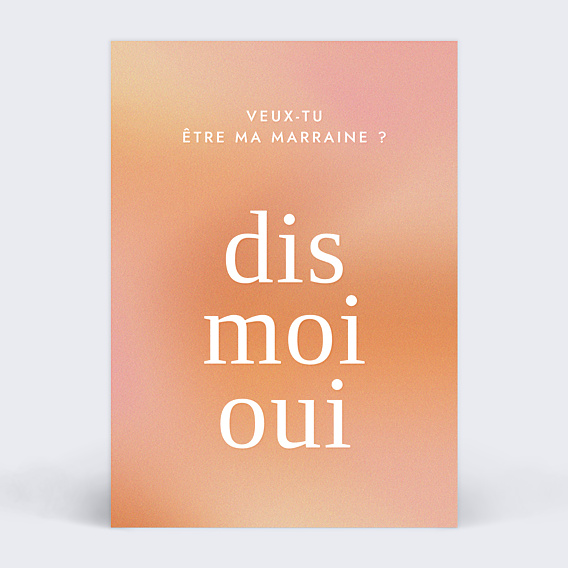 Demande parrain marraine Dis-Moi Oui