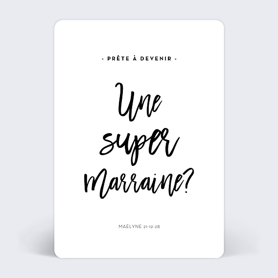Demande Parrain Marraine Belles Lettres