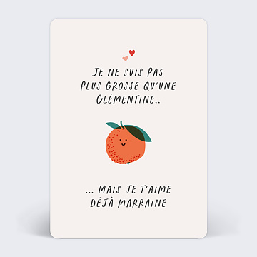 Demande Parrain Marraine Clmentine