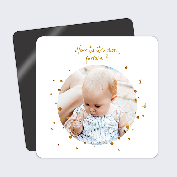 Demande Parrain Marraine Golden dots