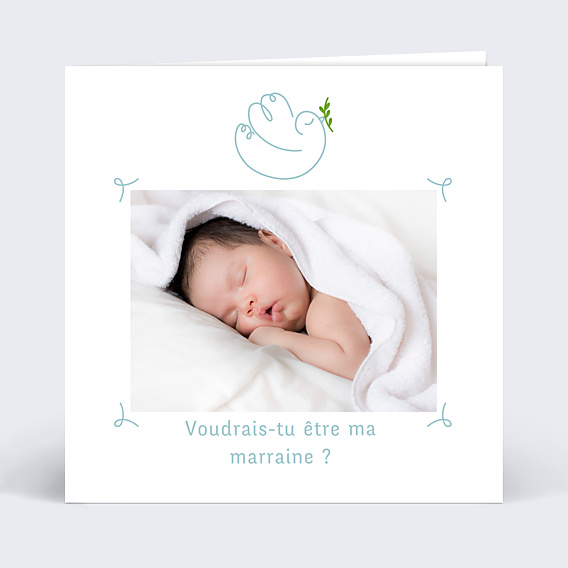 Demande parrain marraine Colombe