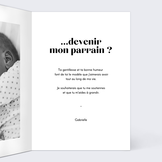 Demande Parrain Marraine Innocence
