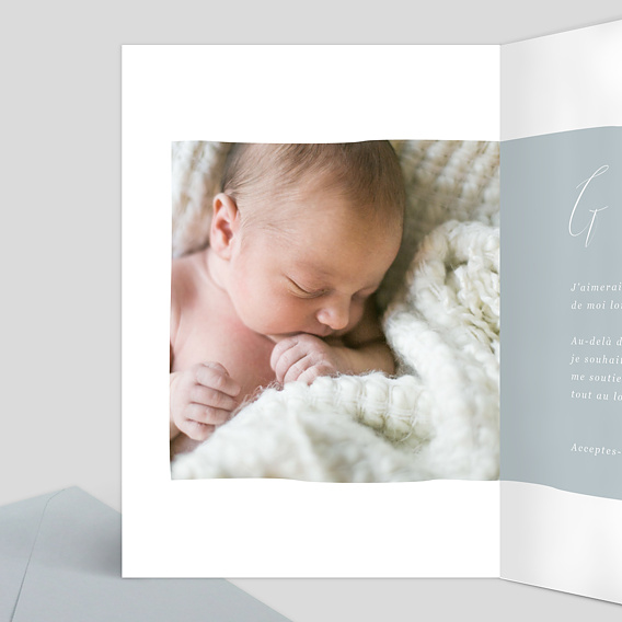 Demande parrain marraine Tendresse Intérieur Gauche