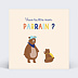 Demande parrain marraine Parrain Ours Recto