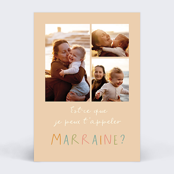 Demande parrain marraine T’appeler