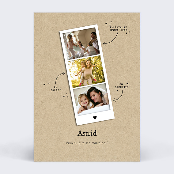 Demande parrain marraine Photomaton
