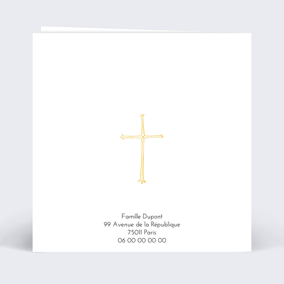 Demande parrain marraine Croix d'or Verso