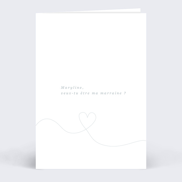 Demande Parrain Marraine Tendresse Recto