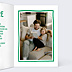 Demande Parrain Marraine Cœur Simple Vert