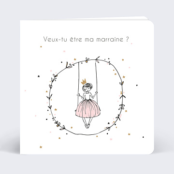 Demande Parrain Marraine Jolie princesse