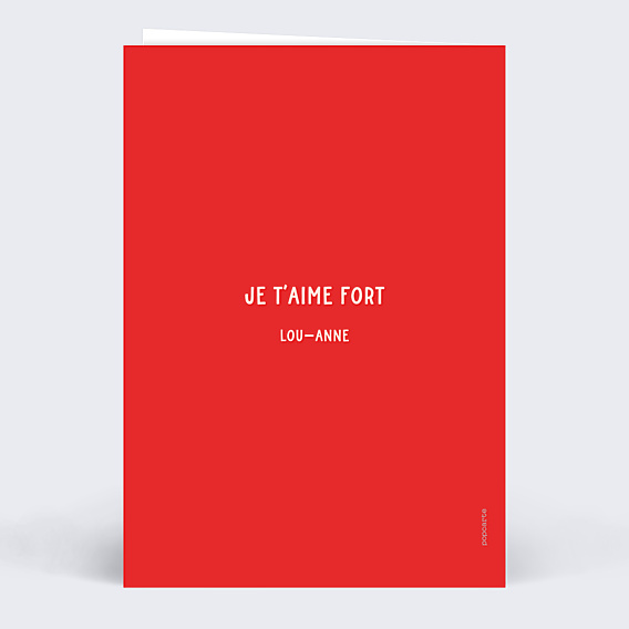 Demande Parrain Marraine Cœur Simple Rouge
