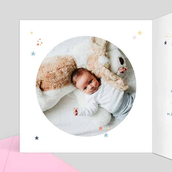 Demande parrain marraine Petites étoiles Intérieur Gauche