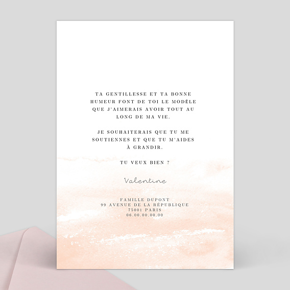 Demande parrain marraine Brume Verso