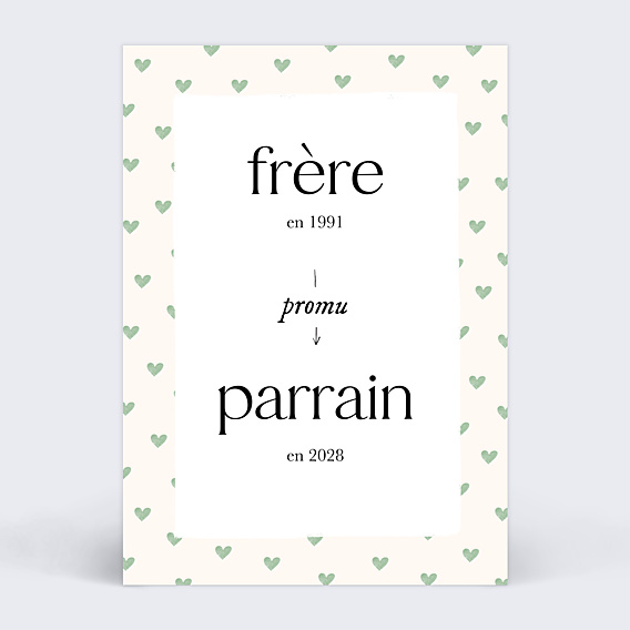 Demande Parrain Marraine Promotion Parrain