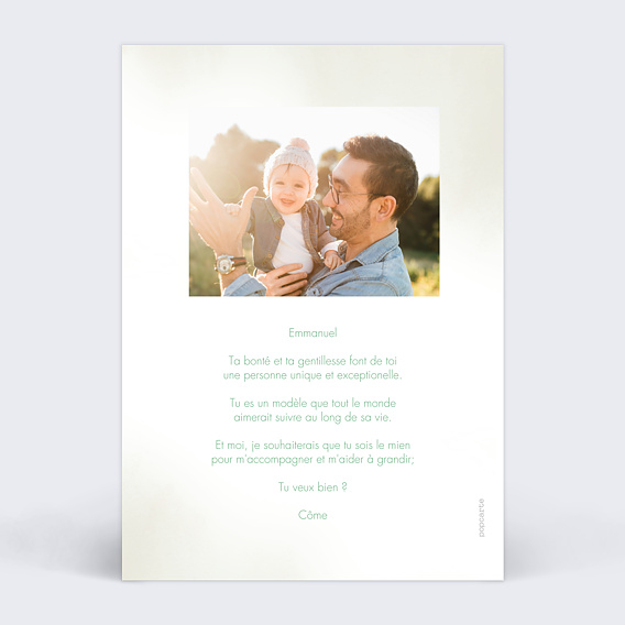 Demande parrain marraine Amis Formidables Verso