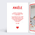 Demande parrain marraine Cœur Simple Rouge Intérieur Gauche