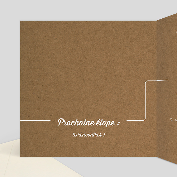 Demande parrain marraine Timeline Kraft Intérieur Gauche