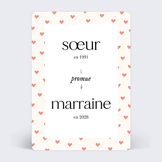Demande Parrain Marraine Promotion Marraine