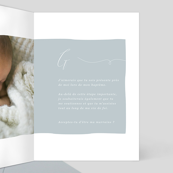 Demande parrain marraine Tendresse Intérieur Droit