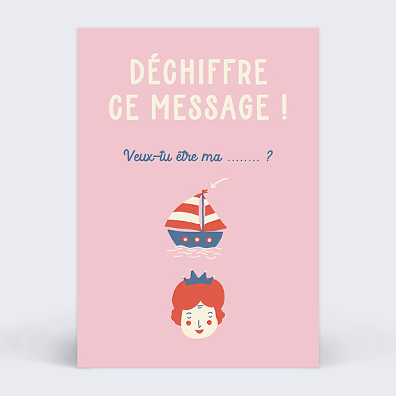 Demande Parrain Marraine Marraine Rébus