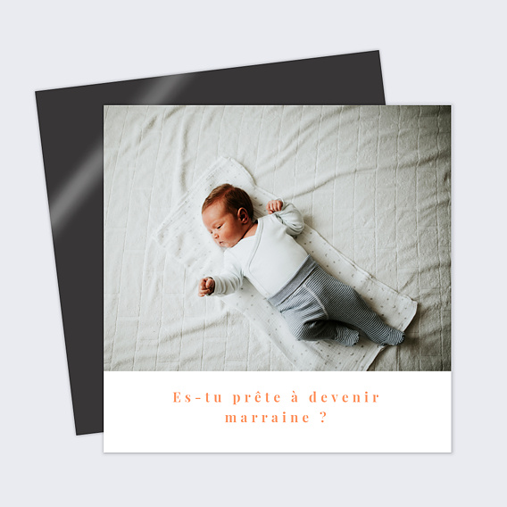 Demande parrain marraine Simplicité