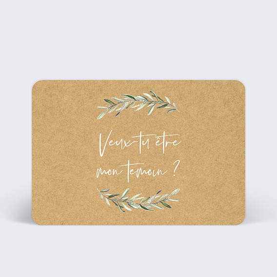 Une Demande Temoin Personnalisee Popcarte Une Demande Temoin Personnalisee Popcarte