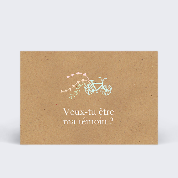 Une Demande Temoin Personnalisee Popcarte Une Demande Temoin Personnalisee Popcarte
