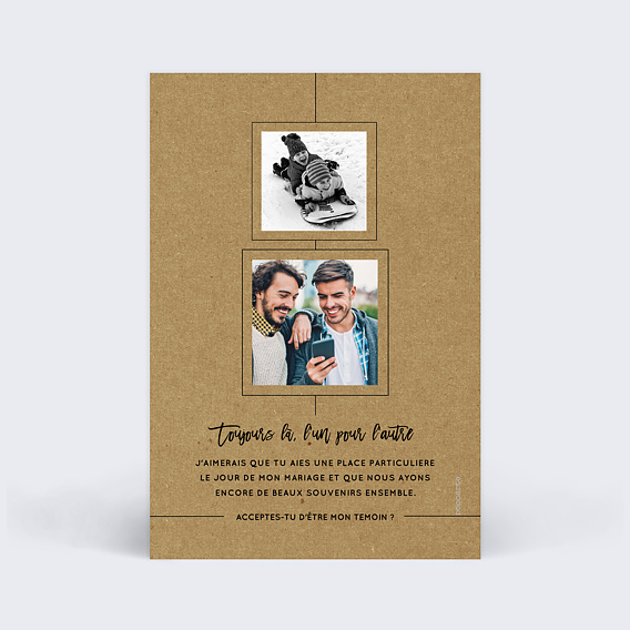 Demande de témoin Modernkraft (Homme) Verso