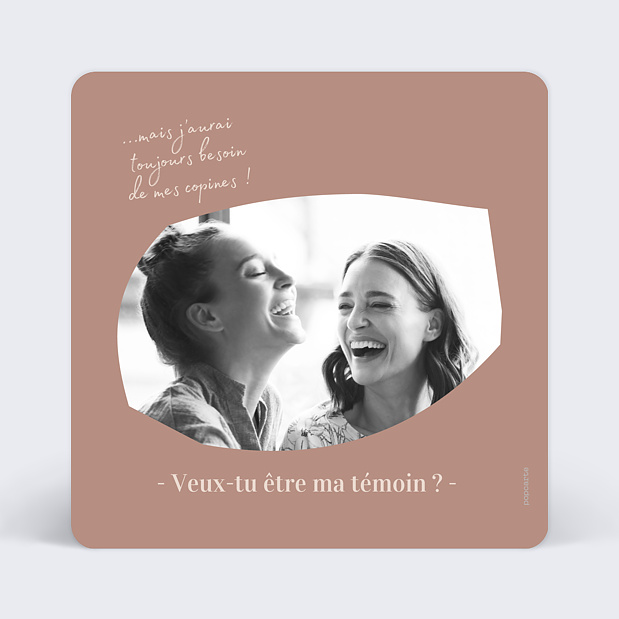 Demande de Témoin Argile (Femme) Verso