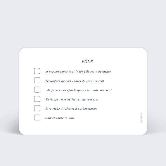 Demande de témoin Abîme Verso