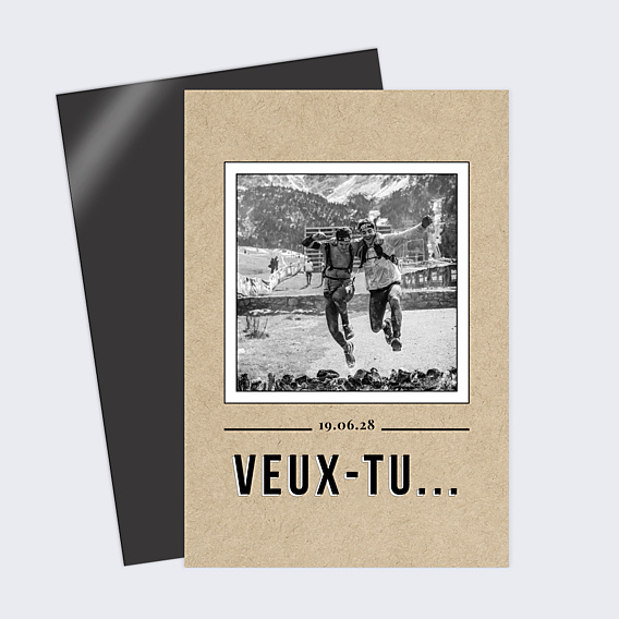 Demande de Témoin Vintage Ludique (Homme)