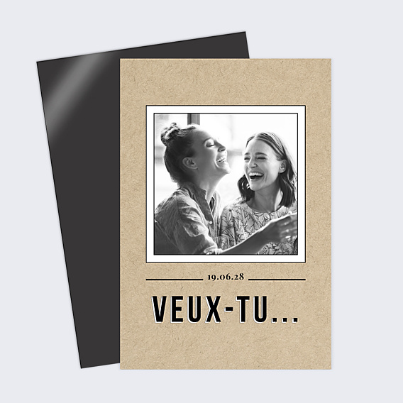 Demande de Témoin Vintage Ludique (Femme)