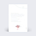 Demande de témoin Jolies Illustrations (Homme) Verso