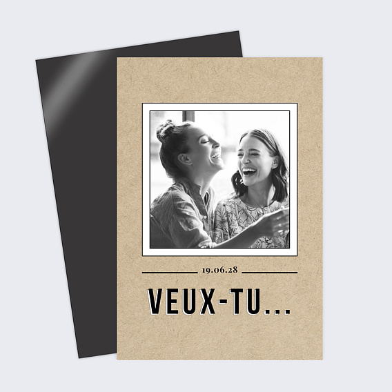 Demande de Témoin Vintage Ludique (Femme)