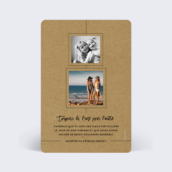 Demande de témoin Modernkraft (Femme) Verso