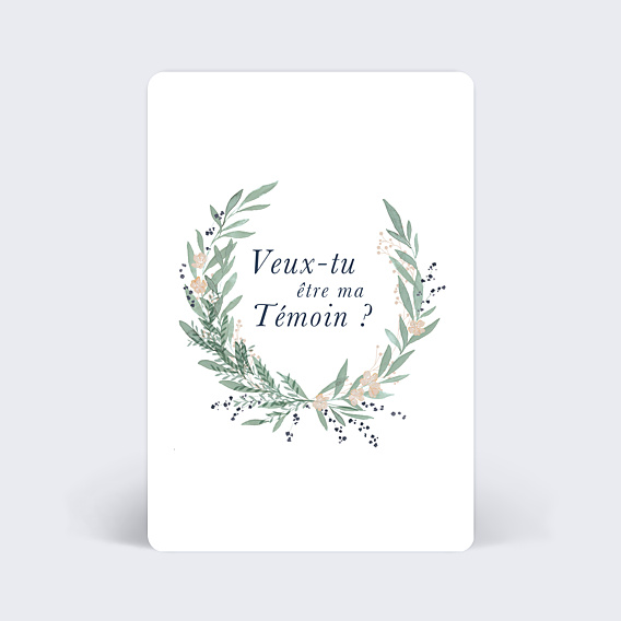 Demande de Témoin Couronne de Laurier
