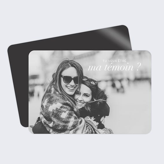 Demande de témoin Sobre et Joli