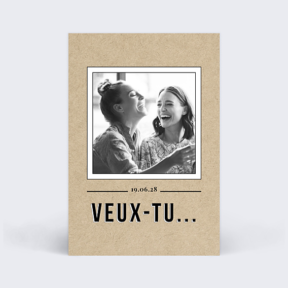 Demande de Témoin Vintage Ludique (Femme)