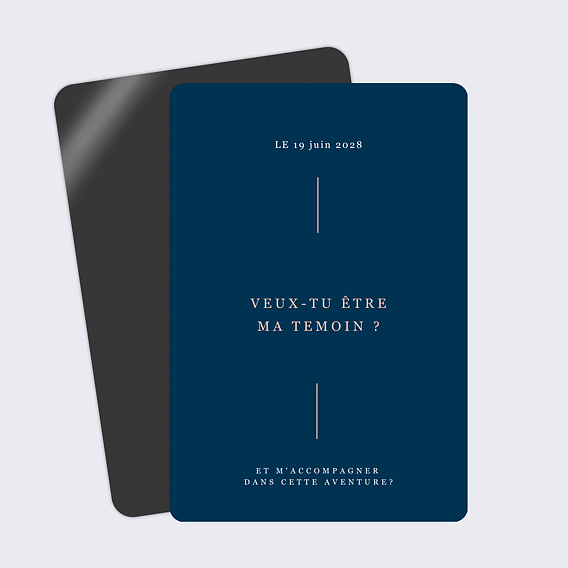 Demande de Témoin Caractère