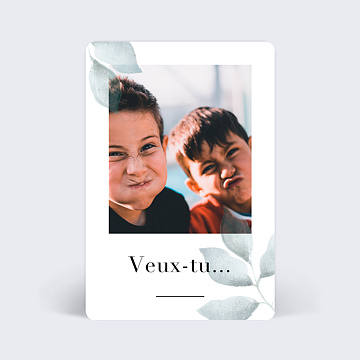 Demande de Tmoin Botanique (Homme)
