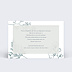 Demande de Témoin Botanic Wedding