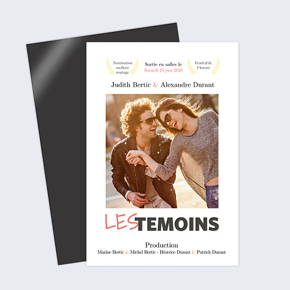 Demande de Témoin Affiche de Film