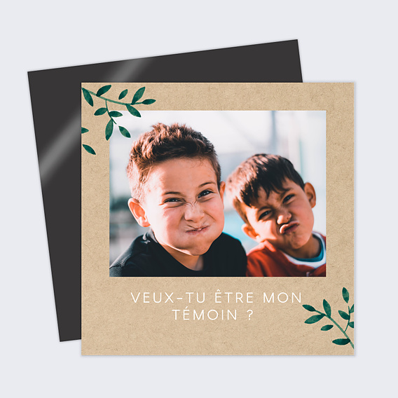 Demande de témoin Ombrage (Homme)