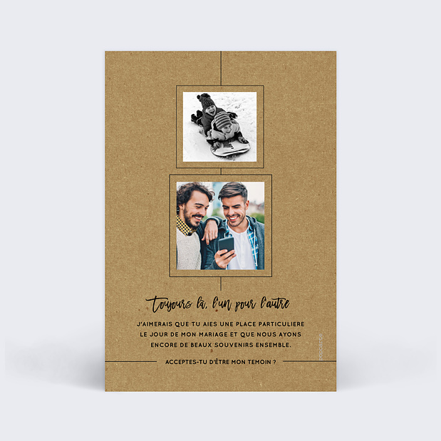 Demande de Témoin Modernkraft (Homme) Verso