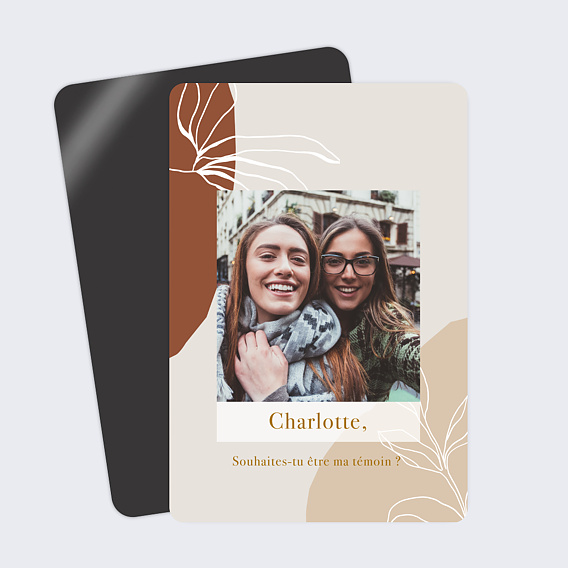 Demande de témoin Boho (Femme)