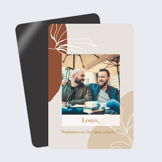 Demande de témoin Boho (Homme)